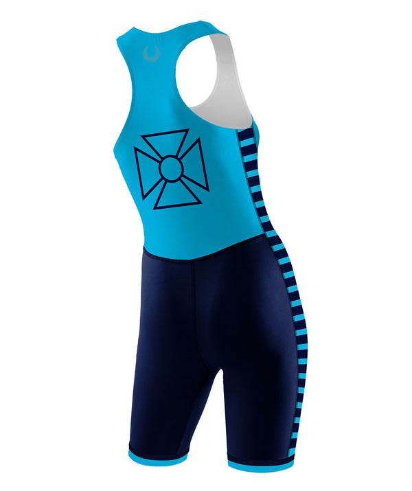 Women's Murray Bridge Rowing Club Sprint Unisuit - Navy/Blue