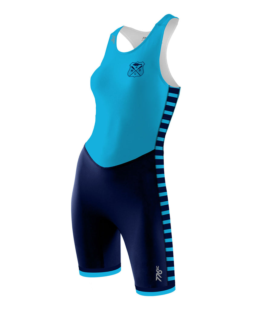 Women's Murray Bridge Rowing Club Sprint Unisuit - Navy/Blue