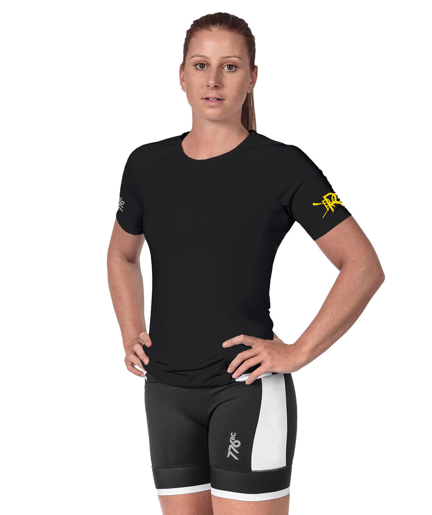 Women's Richmond Rowing Club Active T-Shirt SS - Black