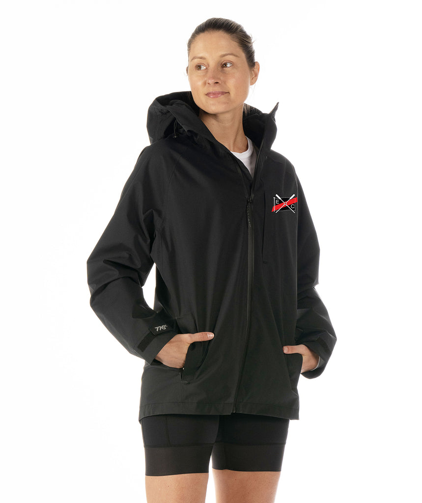 Women's Essendon Rowing Club Polar Vortex Waterproof Jacket - Black