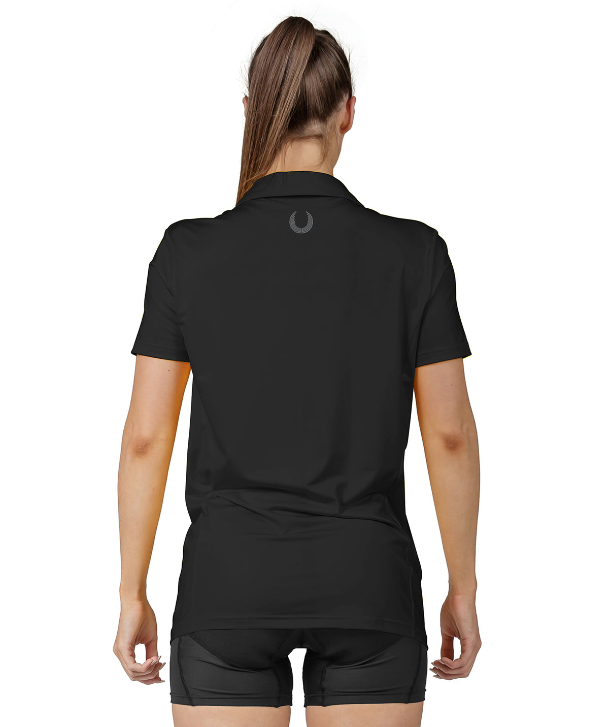 Women's Hawkes Bay Rowing Club Polo SS - Black