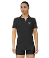 Women's Hawkes Bay Rowing Club Polo SS - Black