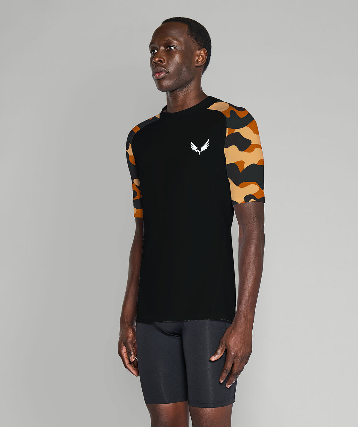 Men's American School in London Base Layer SS - Black