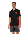 Men's Auckland Rowing Club Polo SS - Black