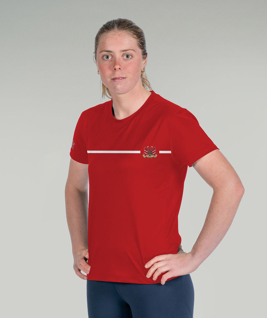 Women's Avon Rowing Performance T-Shirt SS - Red