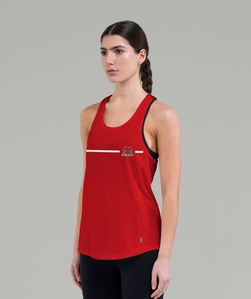 Women's Avon Rowing Performance Tank - Red