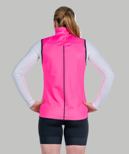 Women's Stratus Vest - Pink/Black