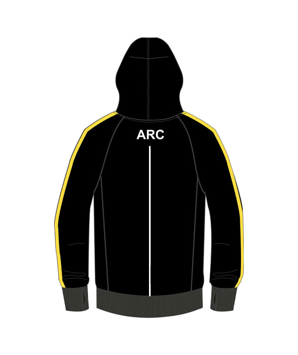 Men's Ashburton Rowing Club  Podium Jacket - Black/Yellow