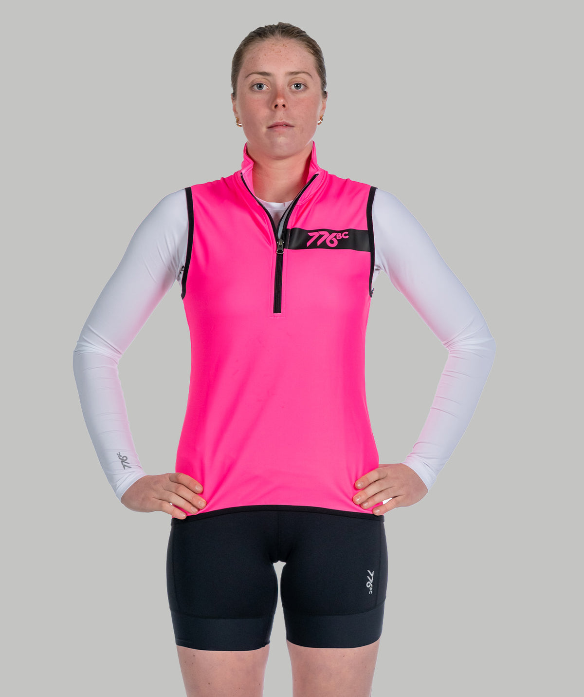 Women's Stratus Vest - Pink/Black