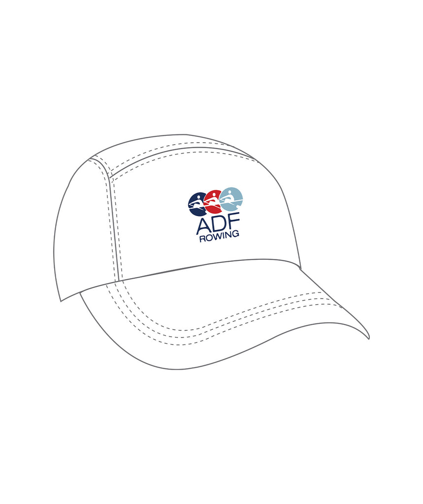 Unisex Adf Rowing Race Cap - White