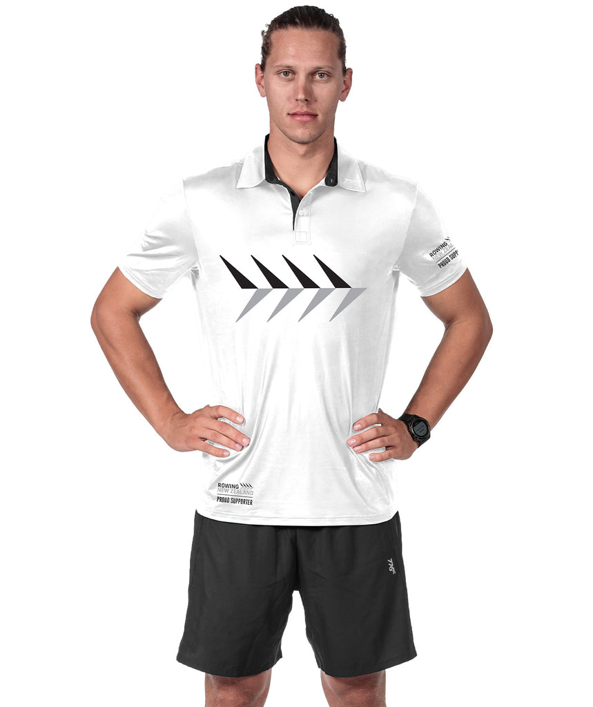 Men's Rowing NZ Supporter T-Shirt - White