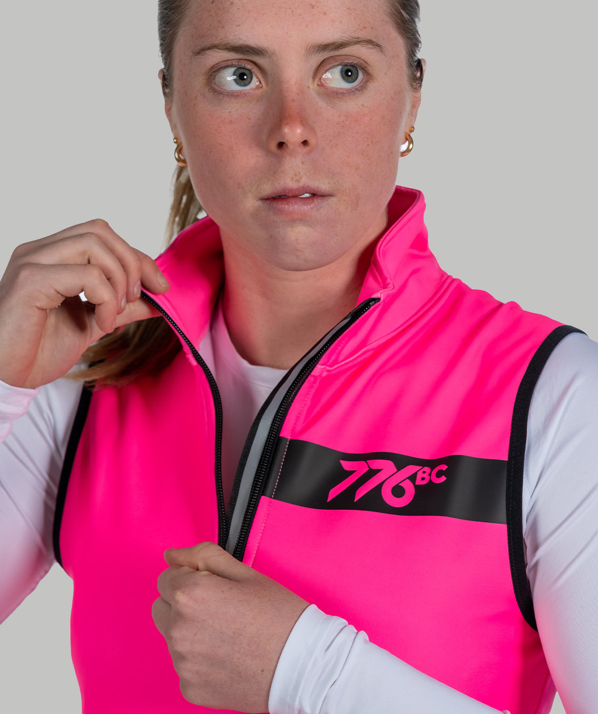Women's Stratus Vest - Pink/Black