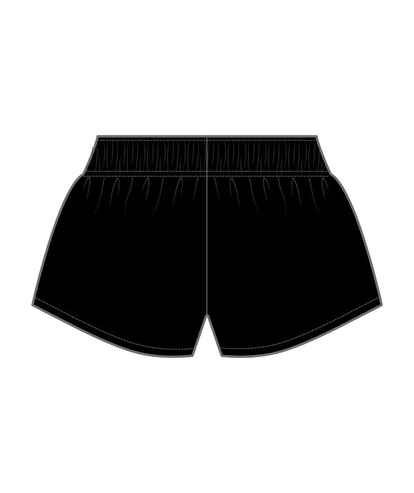 Women's Manly Warringah Kayak Club Gym Short - Black