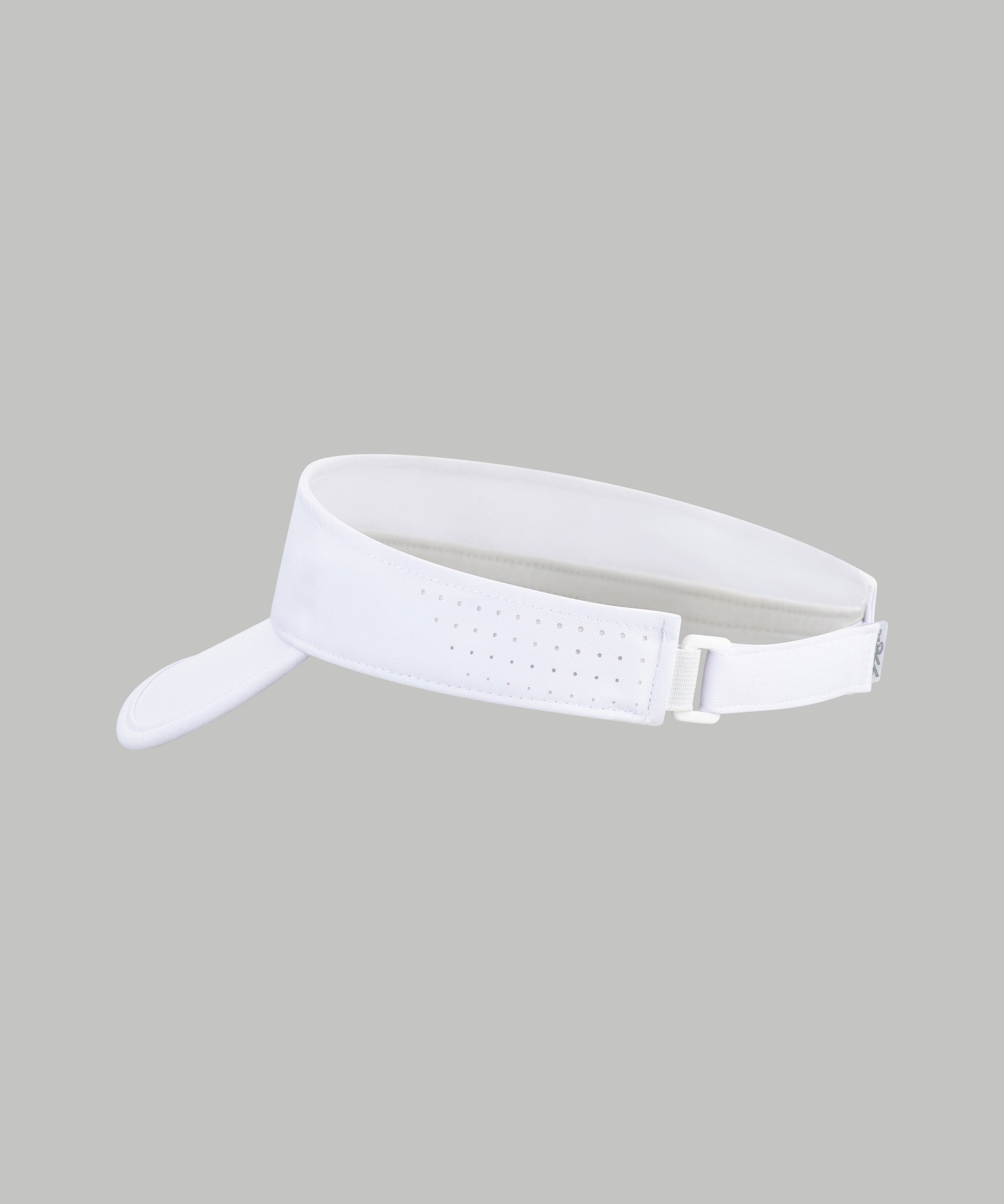 Unisex Waikato Rowing Performance Visor - White