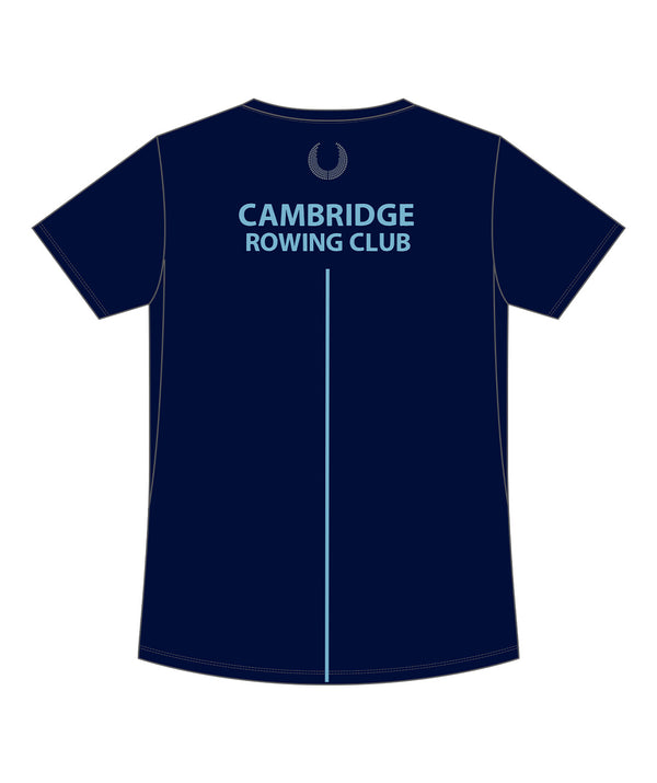 Men's Cambridge Rowing Club Performance T-Shirt SS - Navy