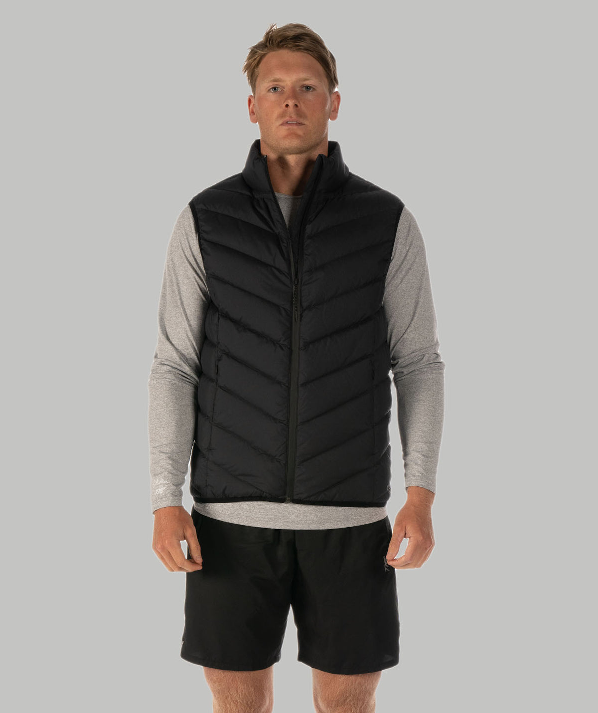 Men's Cumulus Puffer Vest - Black