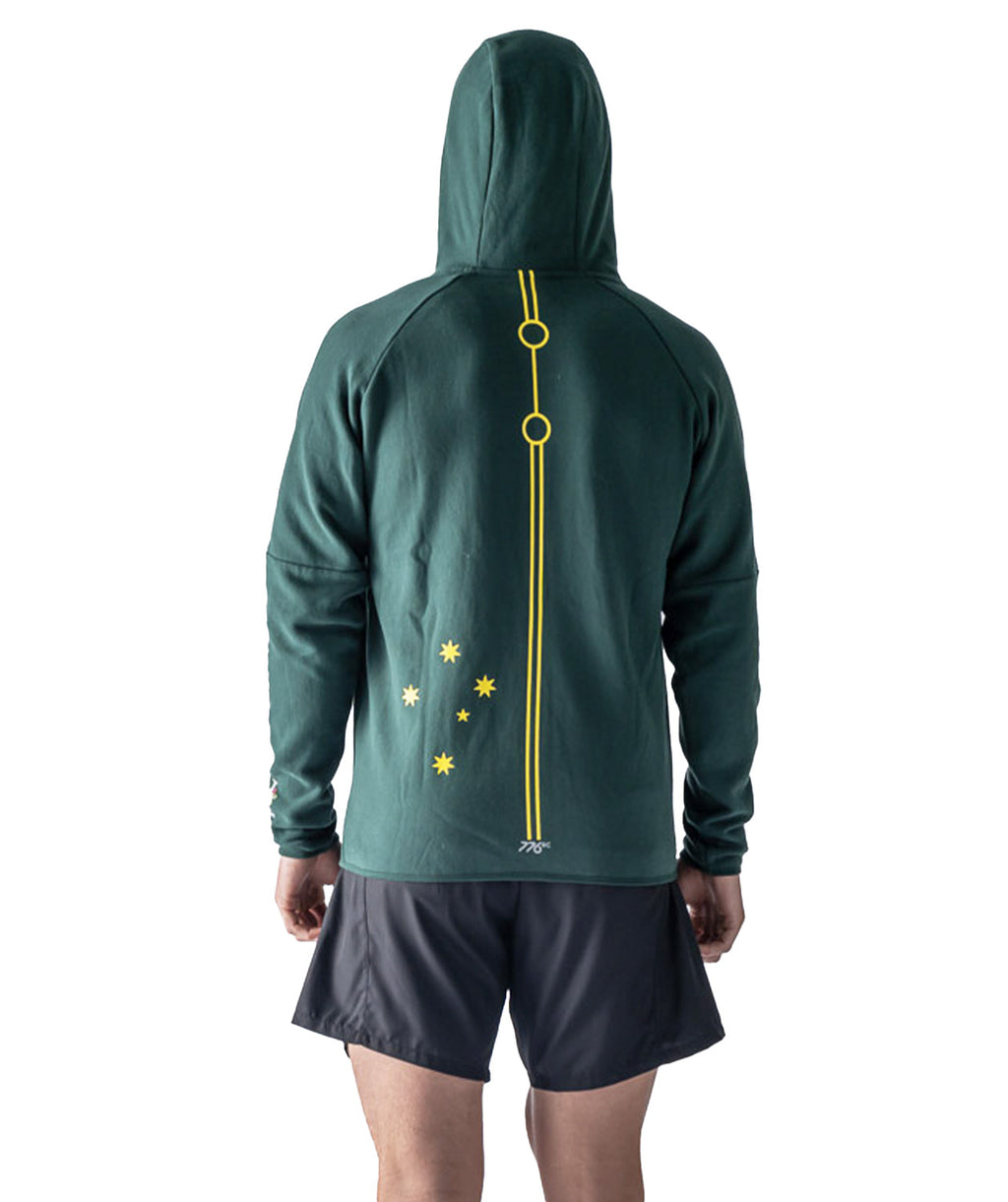 Men's Rowing Australia Supporter Hoodie - Green