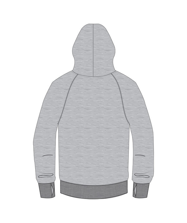 Unisex Manly Warringah Kayak Club  Pop Over Hoodie - Grey Marle