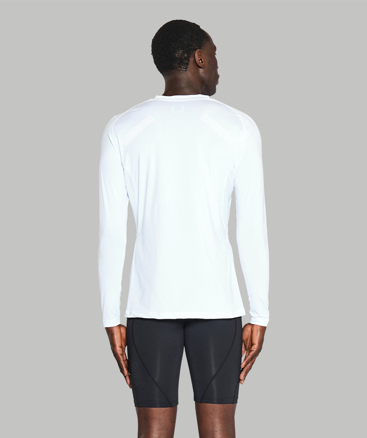 Men's Wreath Performance LS Base Layer - White