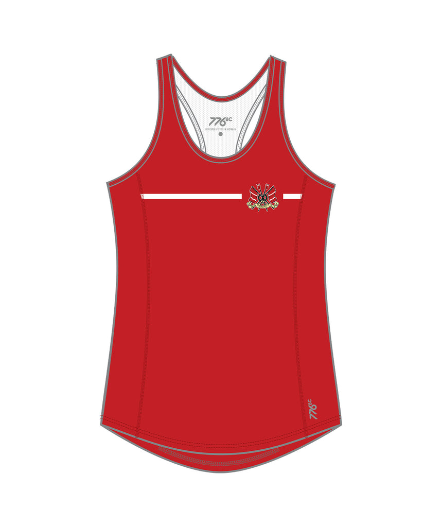 Women's Avon Rowing Performance Tank - Red