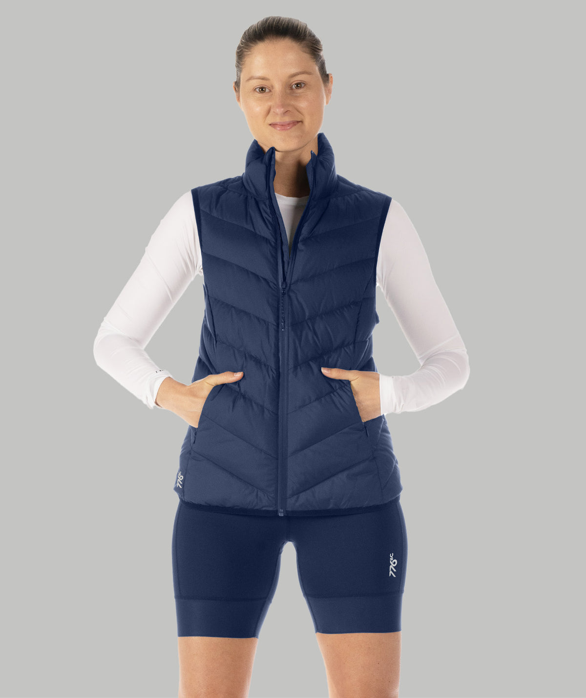 Women's Cumulus Puffer Vest - Navy