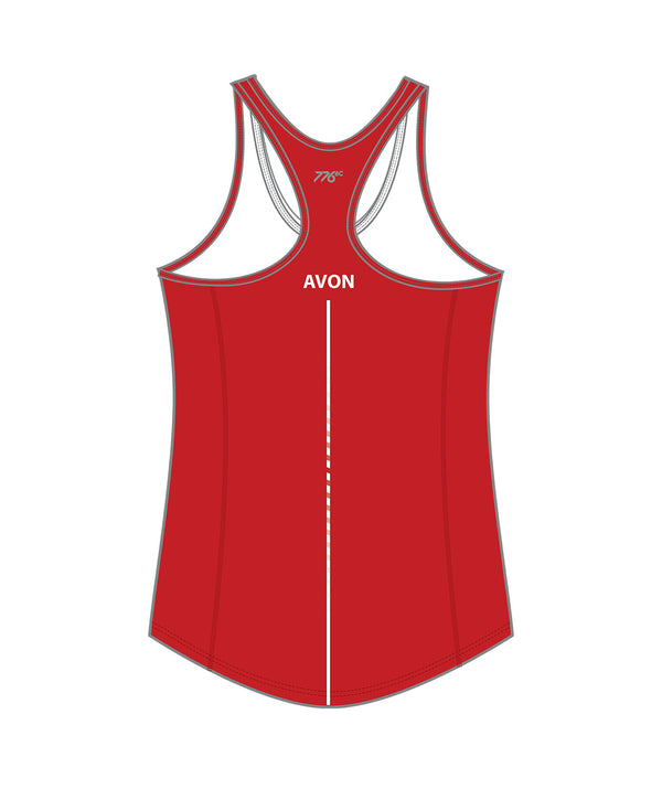 Women's Avon Rowing Performance Tank - Red