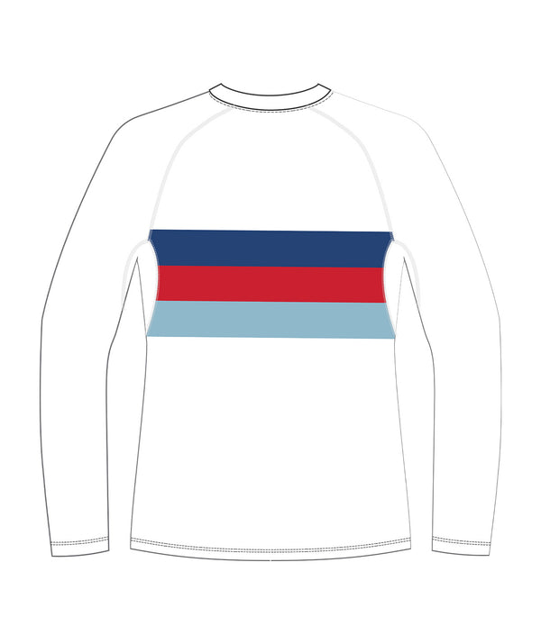 Men's ADF Rowing Base Layer LS - Red/White/Blue