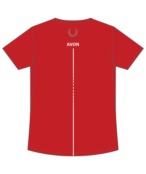 Men's Avon Rowing Performance T-Shirt SS - Red