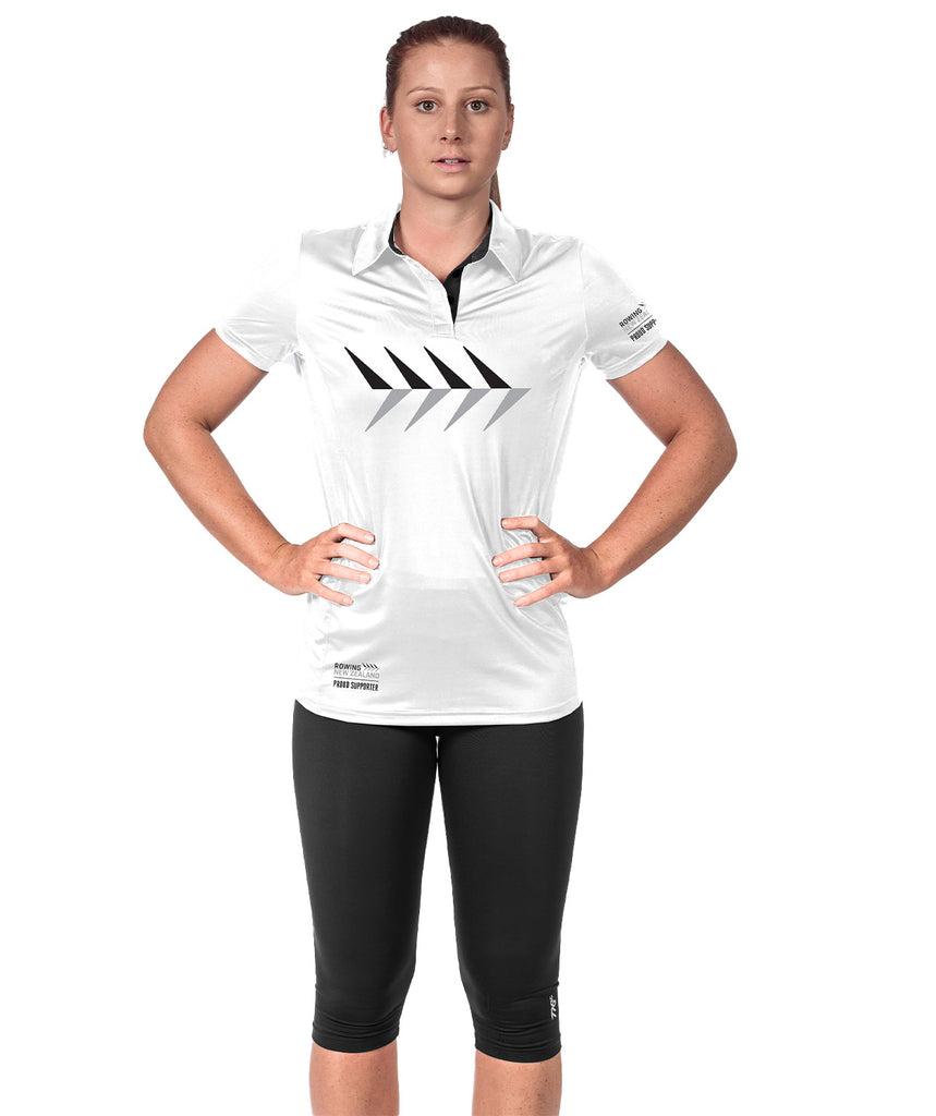 Women's Rowing NZ Supporter T-Shirt - White
