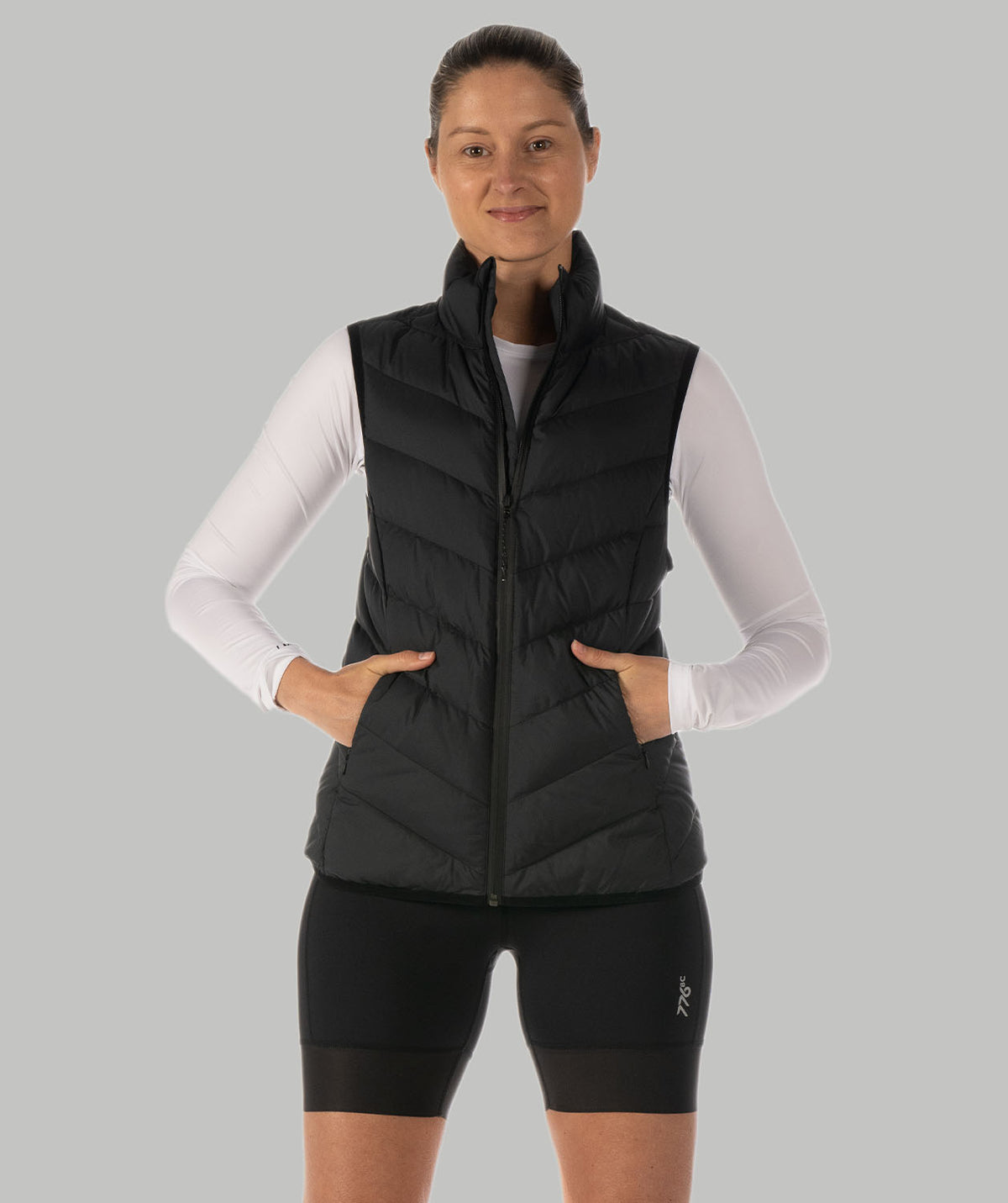 Women's Cumulus Puffer Vest - Black