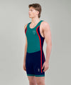 Men's Selwyn Rowing Pro Unisuit - Navy/Green