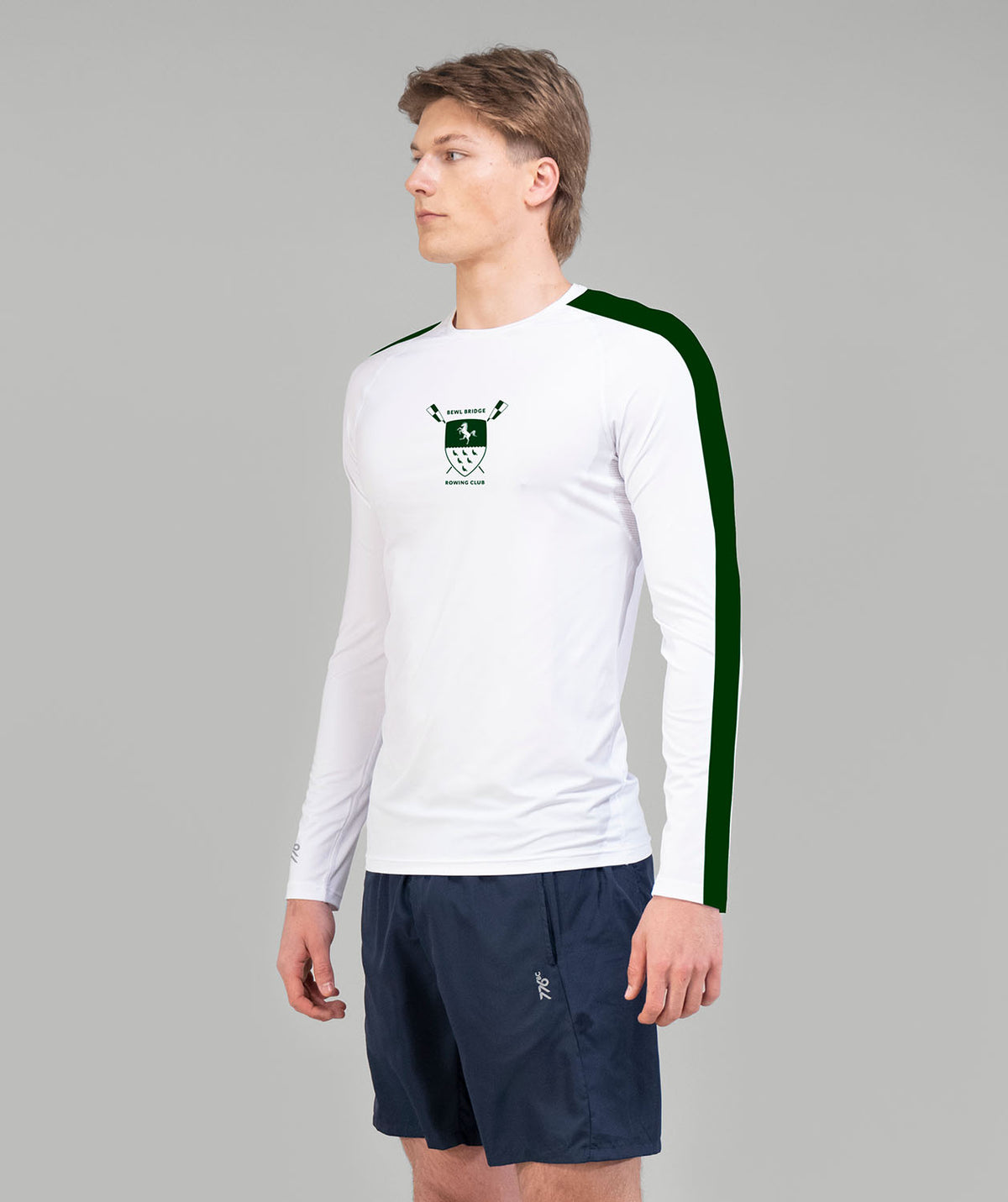 Men's Bewl Bridge Winter Base Layer LS - Green/White