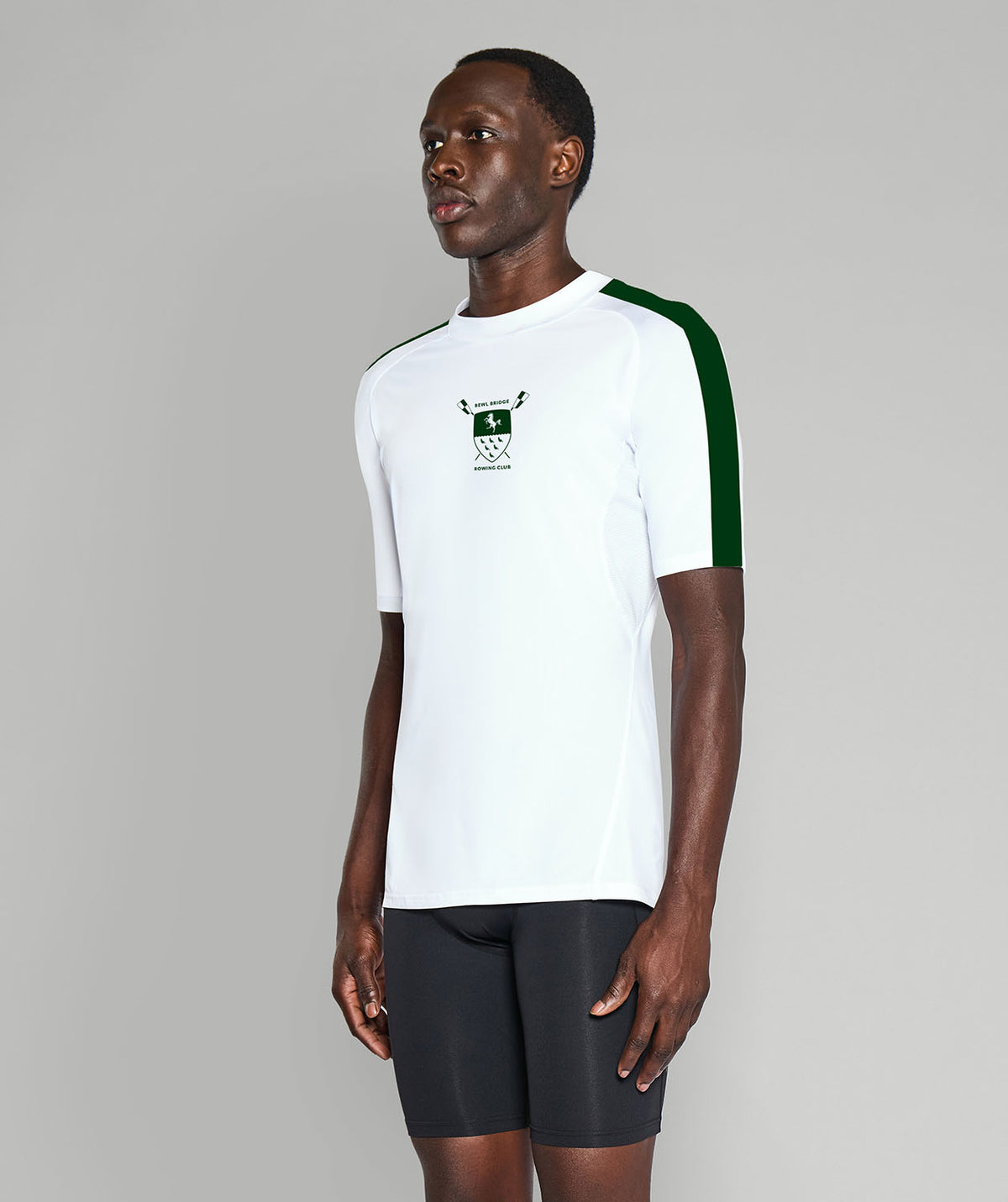 Men's Bewl Bridge Base Layer SS - Green/White