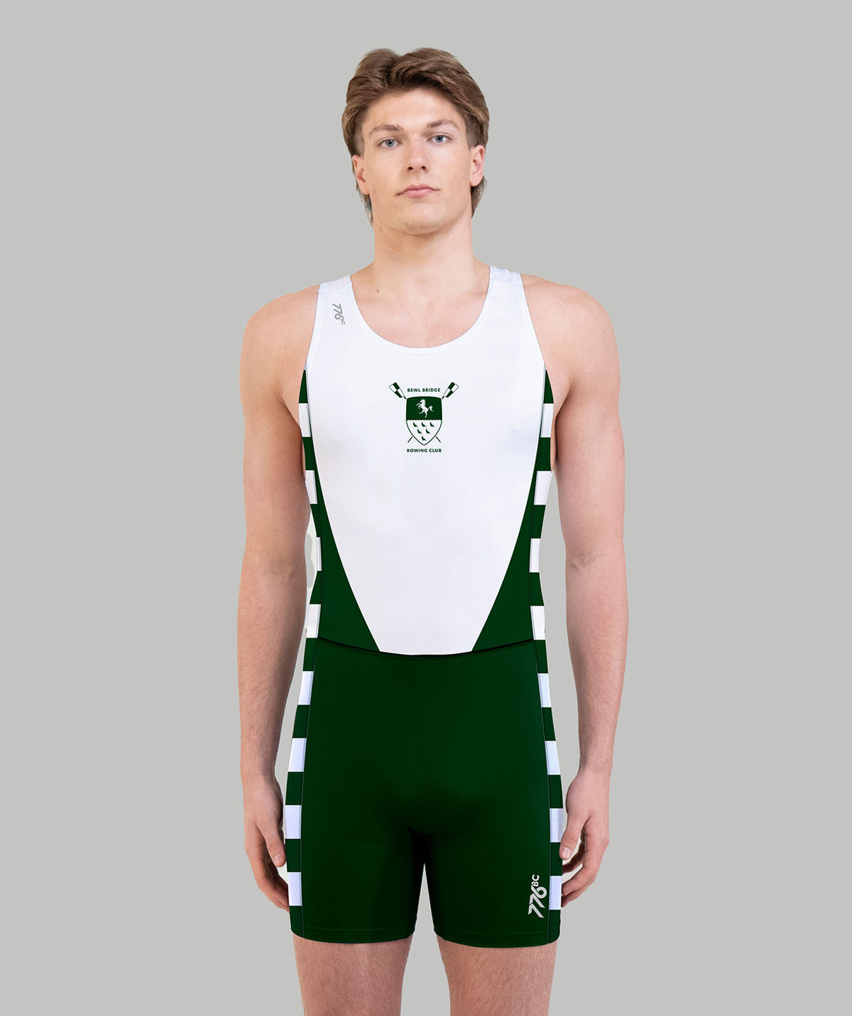 Men's Bewl Bridge Sprint Unisuit - Green/White