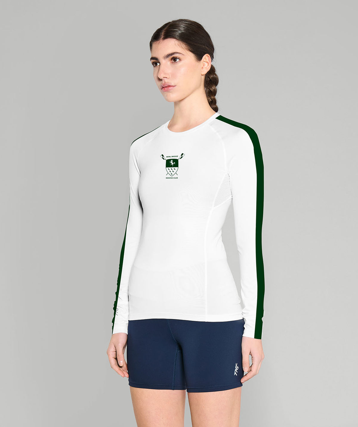 Women's Bewl Bridge Winter Base Layer LS - Green/White