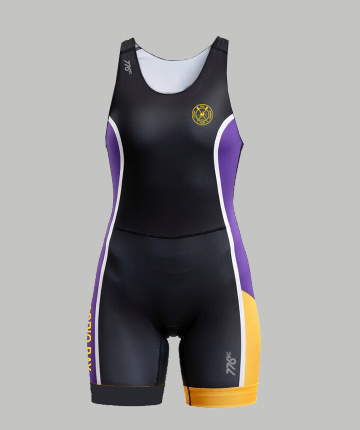 Women's Corio Bay Pro Unisuit - Black/Purple