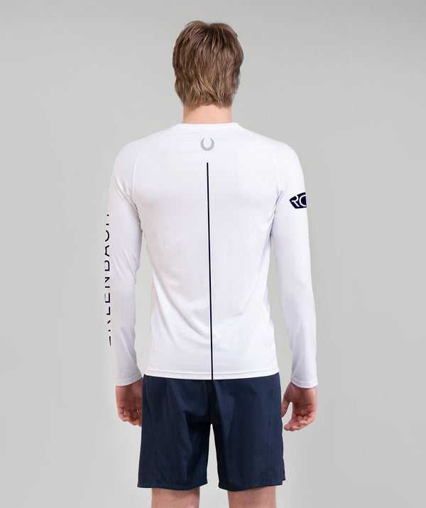 Men's Ruderclub Erlenbach Base Layer LS - White