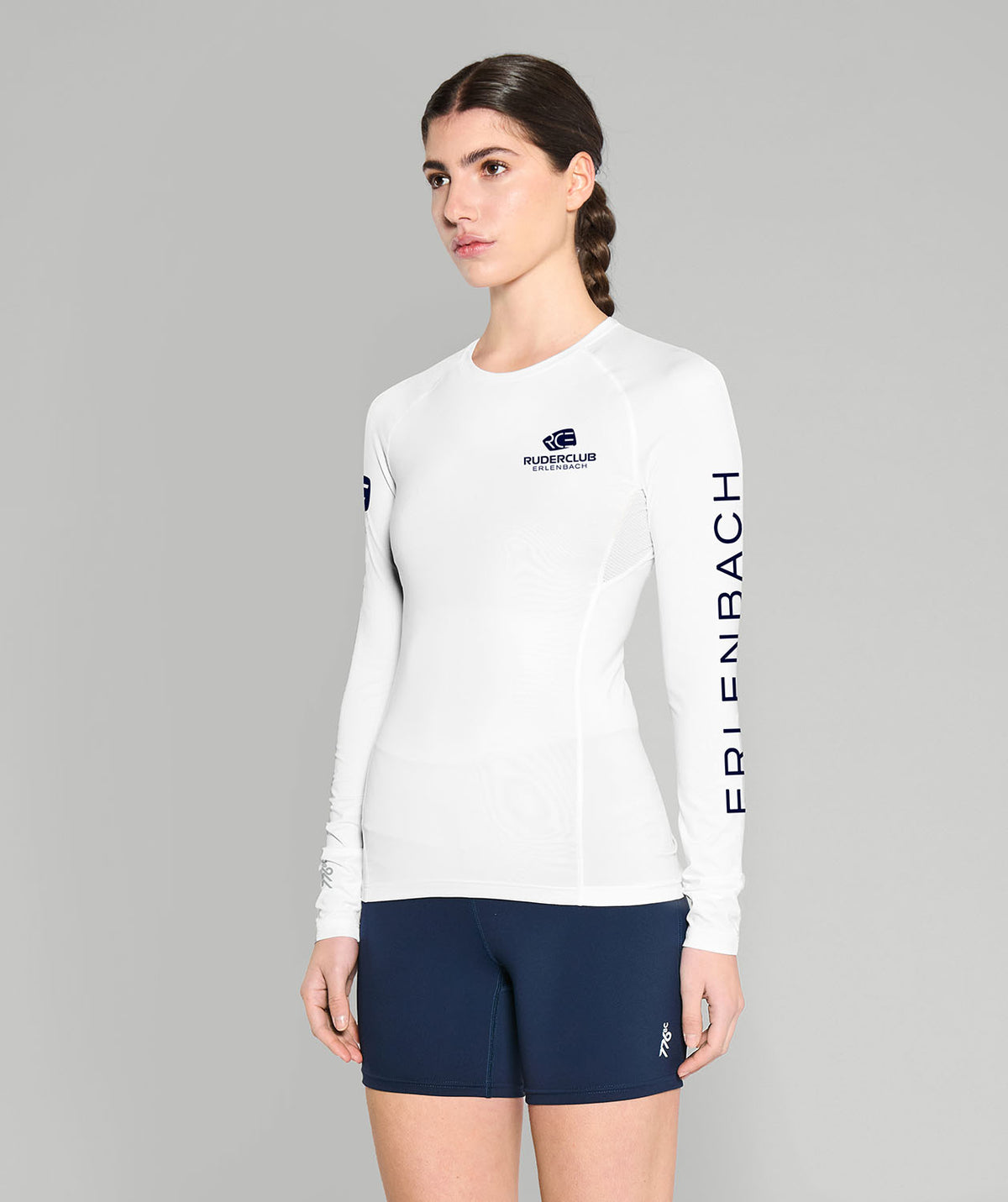 Women's Ruderclub Erlenbach Base Layer LS - White