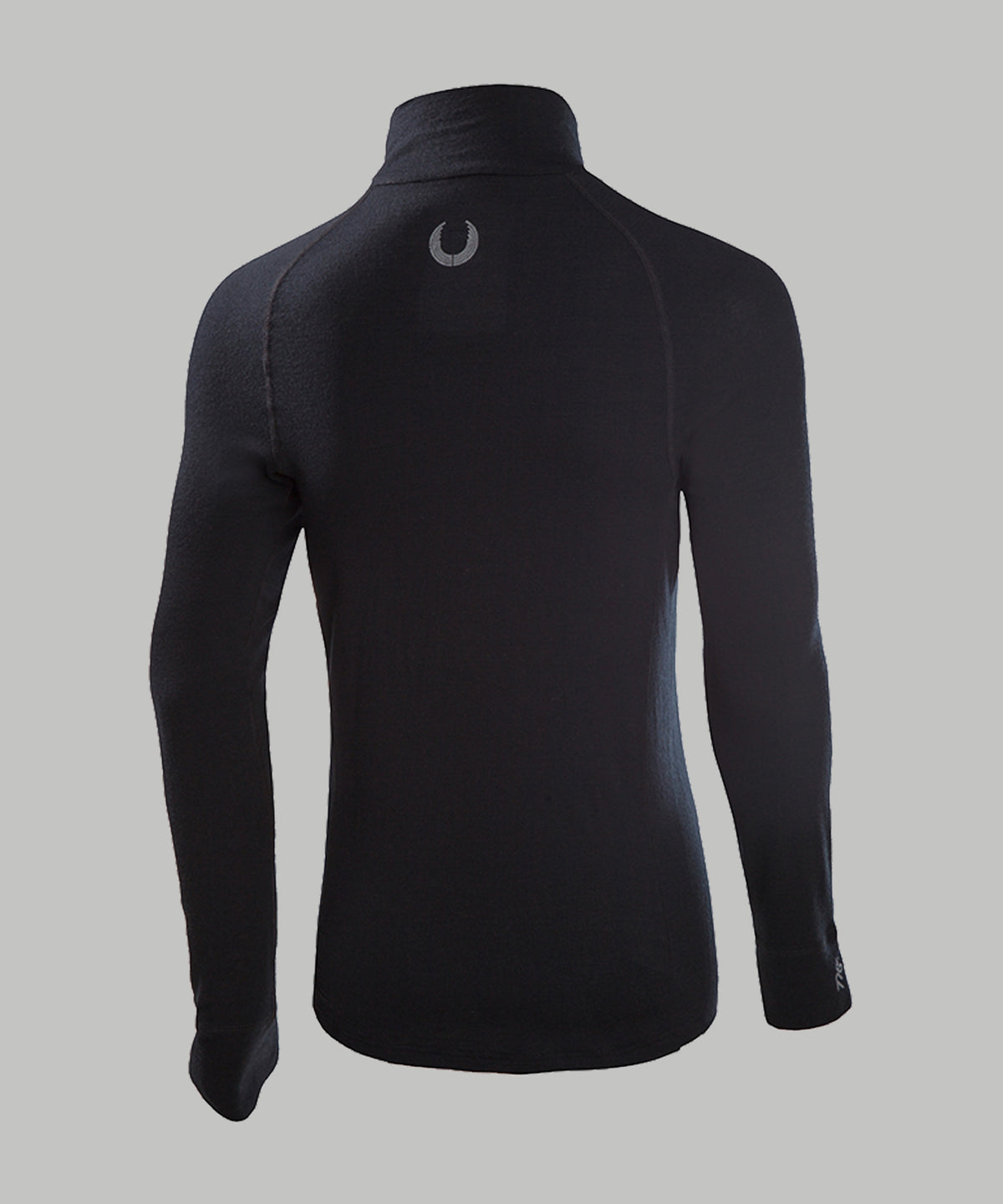 Men's Leander Athlete Kit Pro-Merino 1/4 Zip LS - Black