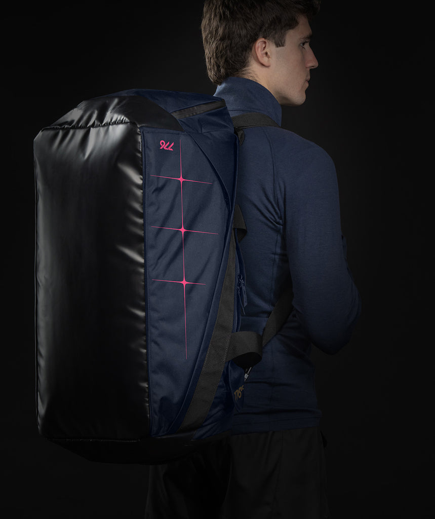 Unisex 776BC Motion Pro Tour Duffel Bag - Dark Navy/Pink