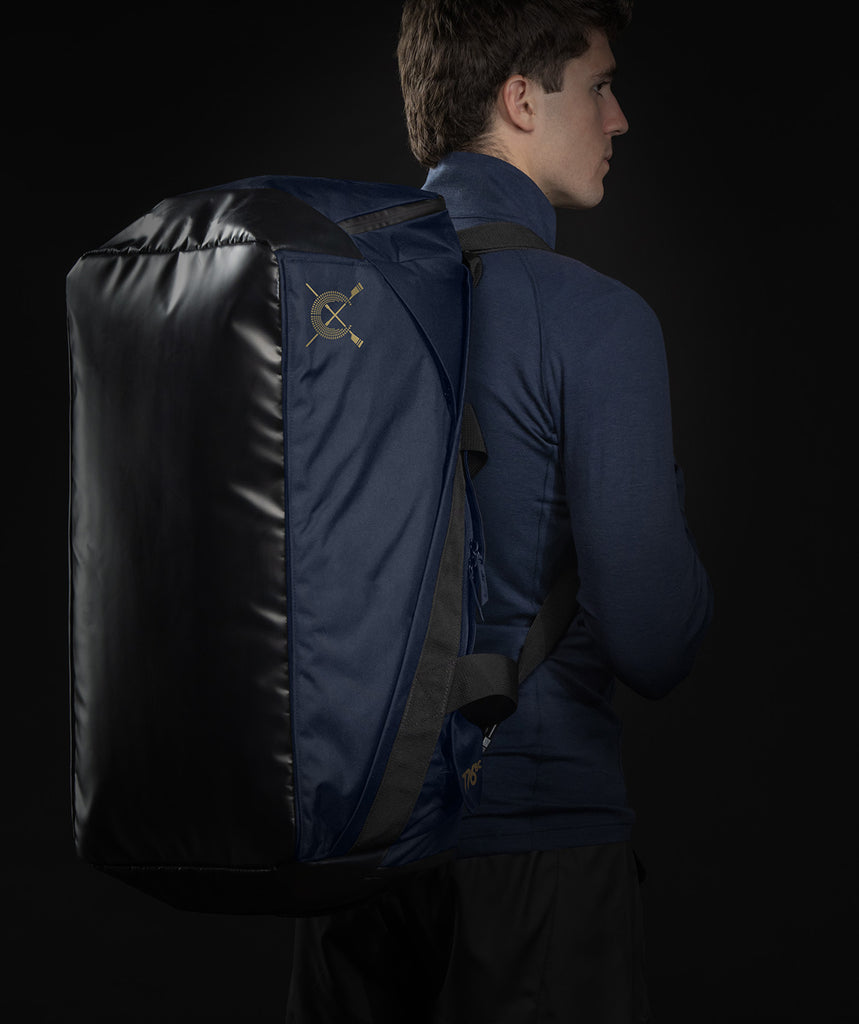 Unisex 776BC Wreath Pro Tour Duffel Bag - Dark Navy/Gold