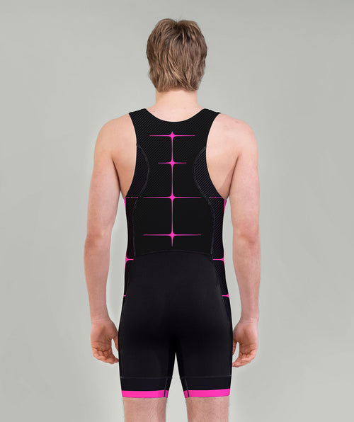 Men's 776BC Vivid Motion Pro Unisuit - Black/Pink