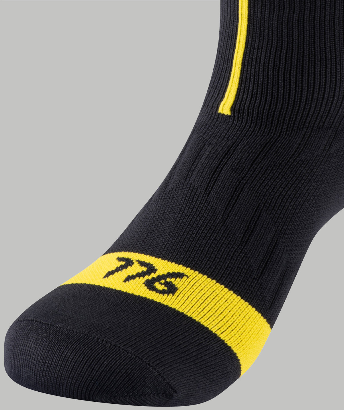 Motion Performance Socks - Black/Yellow