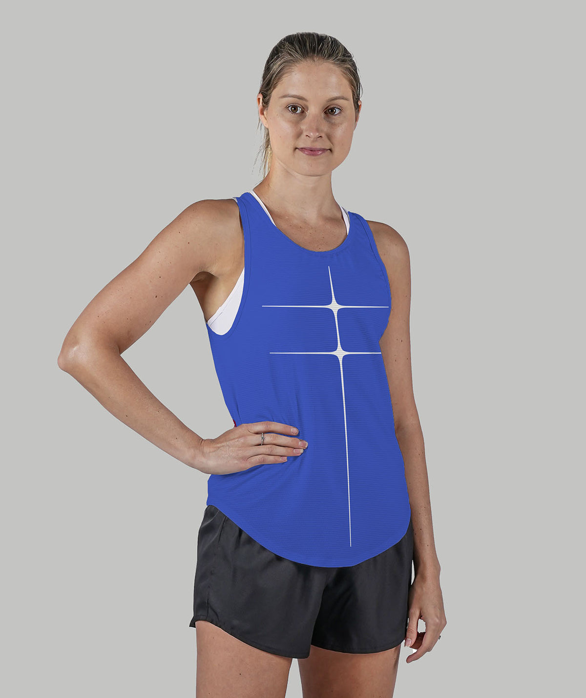 Women's 776BC Vivid Motion Training Tank - Lavender/White