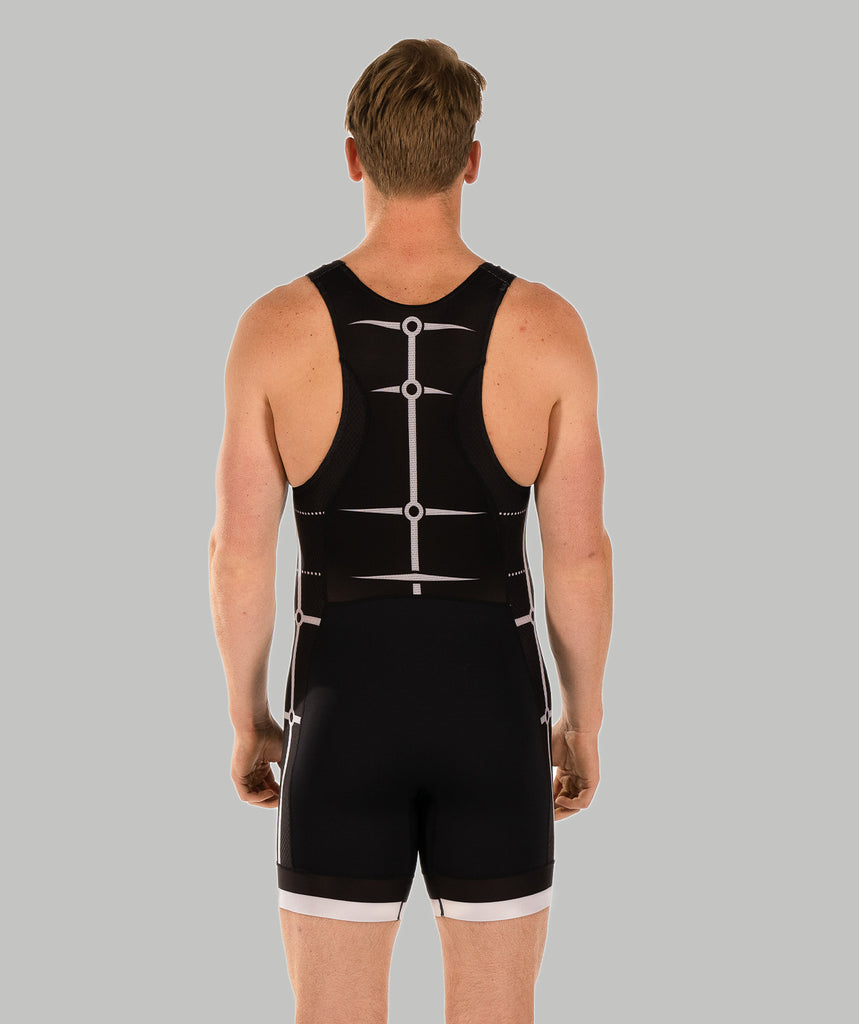 Men's Motion Pro Unisuit - Black/White