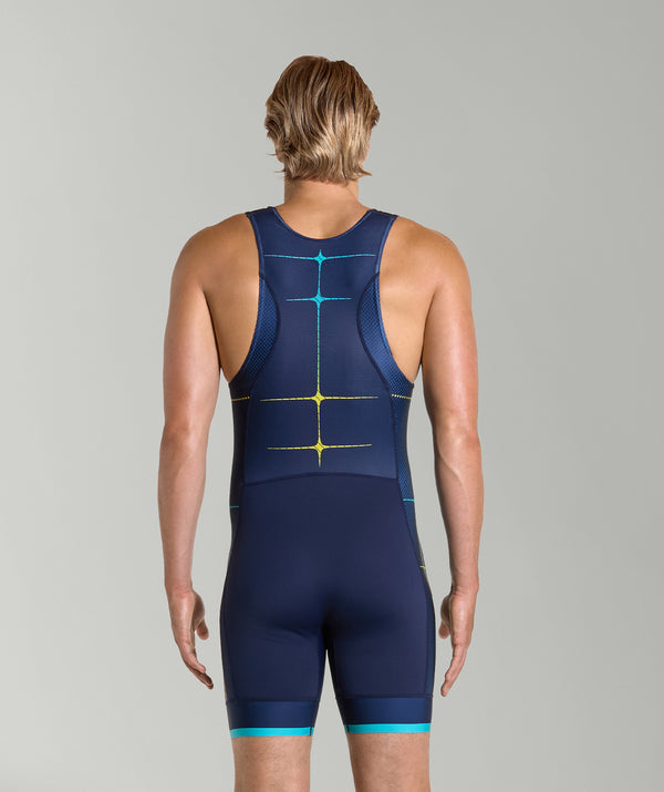 Men's Motion Pro Unisuit - Arctic Green/Neon Yellow