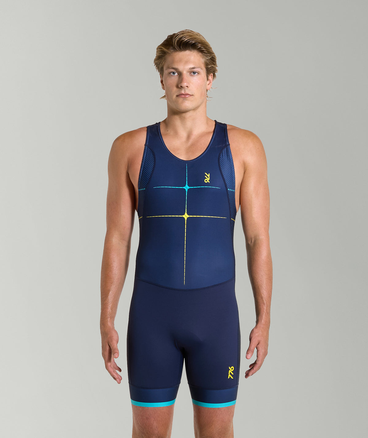 Men's Motion Pro Unisuit - Arctic Green/Neon Yellow
