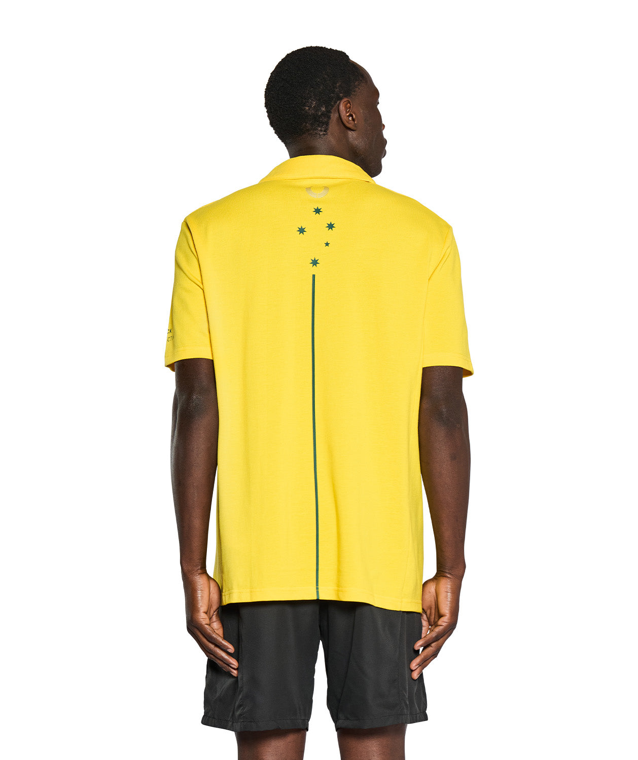 Men's Rowing Australia Supporter Club Pique Polo SS - Yellow