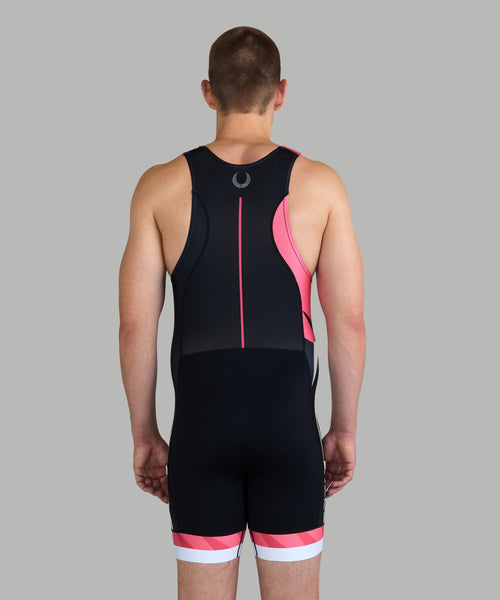Men's 776BC X Rowing NZ Pro Unisuit - Black/Pink