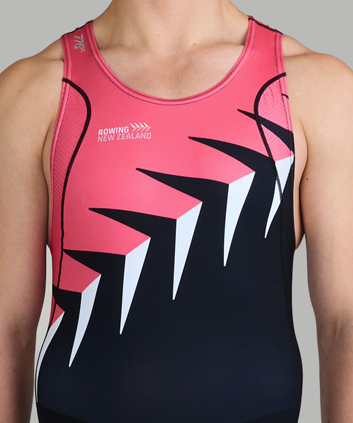 Men's 776BC X Rowing NZ Pro Unisuit - Black/Pink